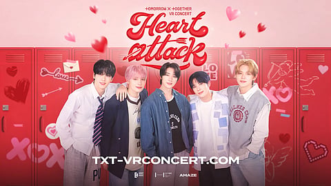 ¡MOA, TXT está de regreso en VR! ‘Heart Attack’ llega a México con regalos especiales