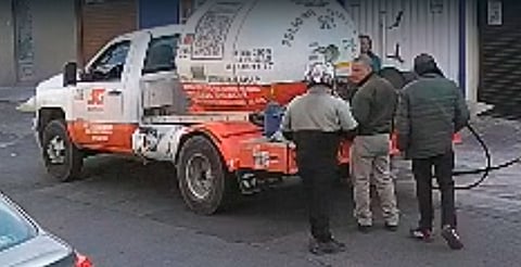 Roban a despachador de gas en Ventura Puente