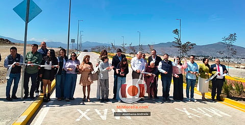Inauguran conexión vial Amalia Solórzano–Juan Pablo II