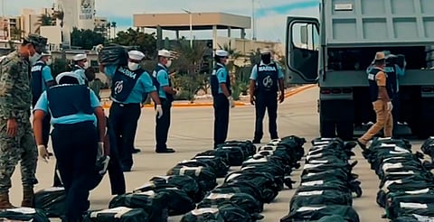 Operativo conjunto México–EE.UU. logra decomiso de droga en altamar