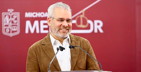 Reforma electoral, tema que se tocó con Luisa María Alcalde: Bedolla