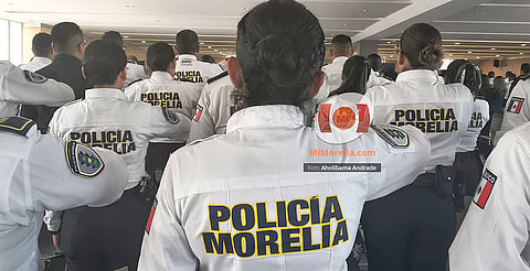 Policía Morelia dispondrá de 350 mujeres policías para resguardar la marcha del 8M