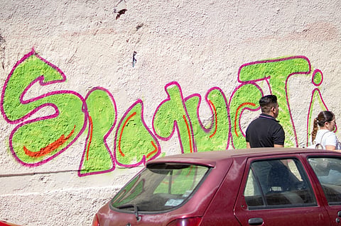 Aparece “copia” de Spaguetti en Morelia: surge nuevo grafiti frente al original