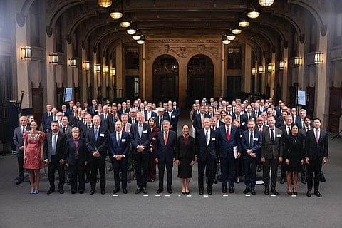 Sheinbaum recibe a más de 100 directores ejecutivos de empresas nórdicas