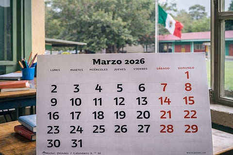 Éstos son todos los días de marzo sin clases y cuándo inicia Semana Santa