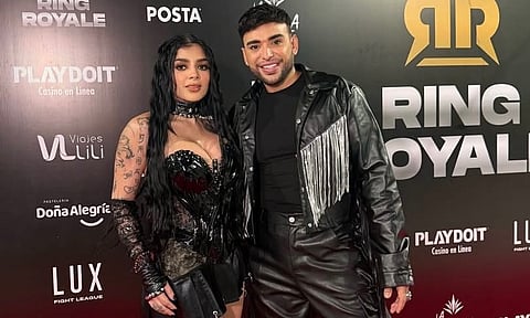 Talento michoacano brilla en la alfombra roja de Ring Royale junto a Karely Ruiz
