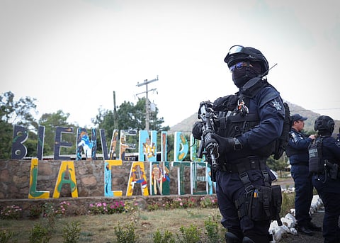 Refuerzan seguridad en La Cantera, Tangamandapio, tras agresión a jefatura de tenencia