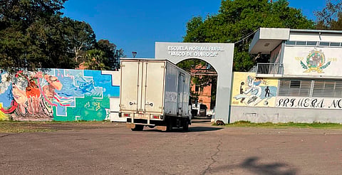 Normalistas de Tiripetío rechazan señalamientos por retención de unidades y extorsión