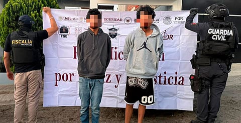 Caen 3 con droga, armas y vehículos en región Morelia