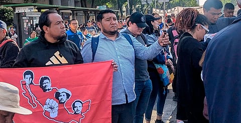 Participan 2 mil maestros en el paro de 72 horas de la CNTE