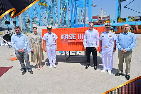 Inauguran nueva fase de terminal portuaria en Lázaro Cárdenas