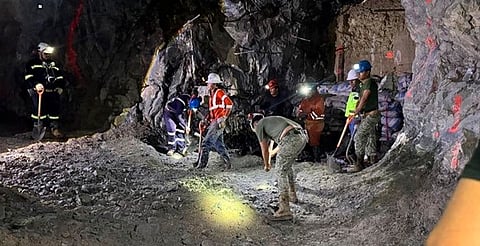 Mina Santa Fe: intensifican bombeo para llegar a zona cero, donde estarían tres mineros