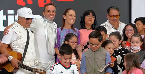 Risas, sueños y un ‘Six Seven’: así se puso la mañanera del Día del Niño 🎈