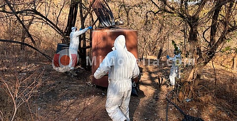 Desmantelan laboratorio clandestino en Los Reyes; aseguran insumos