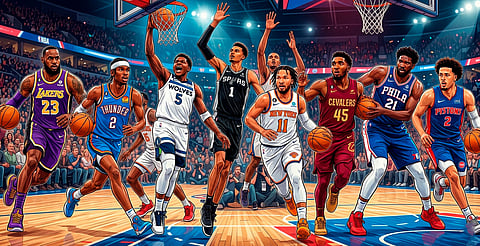Semifinales NBA; caen favoritos y llegan duelos de alto voltaje