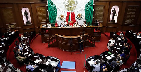 Denuncia Grecia Aguilar falta de disposición del titular del Ijumich para rendir cuentas al Congreso