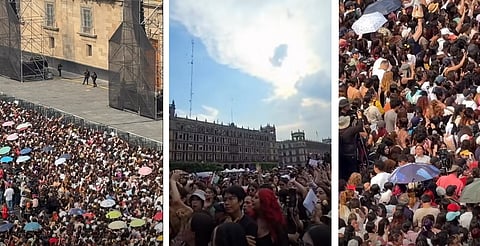 🔴EN VIVO: Llegada de BTS a Palacio Nacional de México