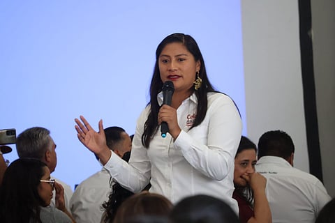 La transformación se construye desde las juventudes: Celeste Ascencio en Zamora