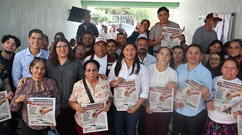 “La verdadera fuerza de Morena no está en los cargos, está en su militancia”: Celeste Ascencio desde Zamora, Michoacán
