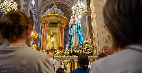 Catedral de Morelia celebra misa especial por el Día de las Madres ⛪🌷
