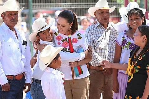En Sonora, Claudia Sheinbaum firma decreto por el cual suman 45 mil 794 hectáreas de tierra restituidas al pueblo yaqui