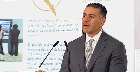 Harfuch destaca captura de operadores criminales vinculados con actividades en Michoacán