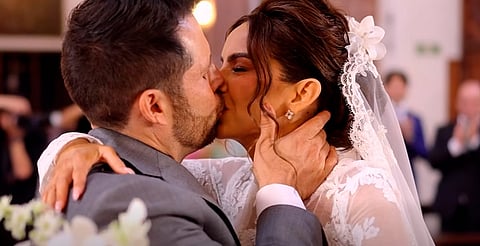 Karla Díaz se casó por la iglesia con Dany Dayz; estuvieron rodeados de famosos en San Miguel de Allende