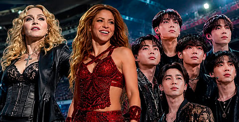 🎤 Madonna, Shakira y BTS darán show de medio tiempo en la Final del Mundial 2026