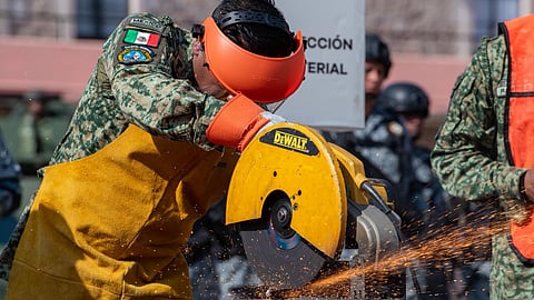 Destruyen más de 600 armas decomisadas al crimen organizado en Michoacán