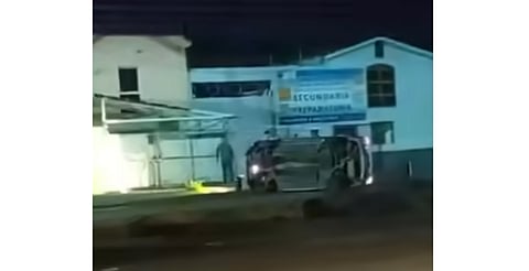 Mientras dormías: automovilista se accidenta en Morelia