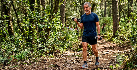 Caminar y hacer pesas; la fórmula contra la hipertensión