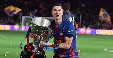 Robert Lewandowski dice adiós al Barcelona y sacude al futbol mundial
