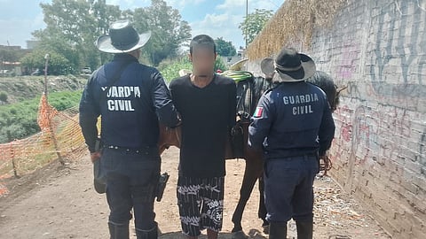 Así detectó un perro policía presunta droga en Cerrito Itzícuaro