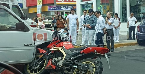 Chocan esta tarde en la calzada Ventura Puente de Morelia; hay un herido