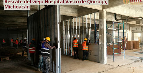 🏗️ Avanzan obras de hospital en Cherán y rescate del Vasco de Quiroga en Morelia