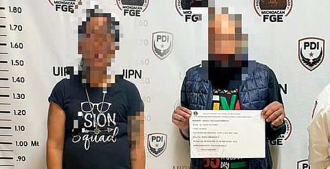 Detienen a dos personas con presunta droga en calles del Centro de Morelia