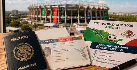 ⚽ Mundial 2026: México informa requisitos de ingreso para aficionados extranjeros