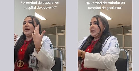 Química de IMSS Huetamo se viraliza por explicar amablemente a pacientes desabasto y qué hacer