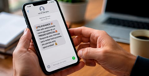 ‘Ganaste un premio’: alertan por extorsiones disfrazadas de concursos y regalos