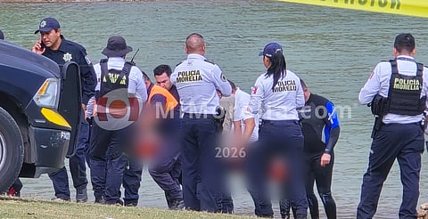 Hallan los cuerpos de los 2 jóvenes estudiantes ahogados en la presa de Cointzio, Morelia
