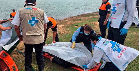 Recuperan el cuerpo de uno de los estudiantes ahogados en la Presa de Cointzio