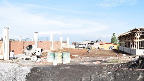 A decir de Díaz Chagolla que la obra registra un avance físico del 60 por ciento