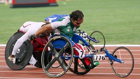 El moreliano Salvador Hernández logró bronce en su prueba de 100 metros (Foto: Archivo)