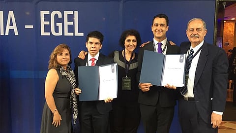 En el premio es de Ceneval, por su desempeño de excelencia en el EGEL
