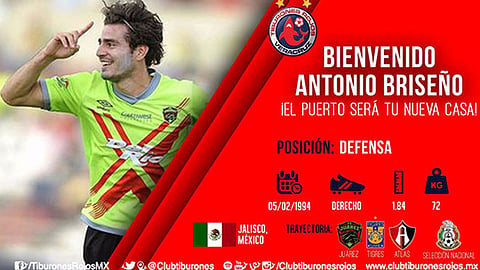 El defensa mexicano llega procedente del Club Tigres en calidad de préstamo