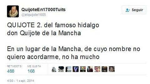 El primer tuit se posteó el 1 de septiembre de 2014 y el último el 22 de abril