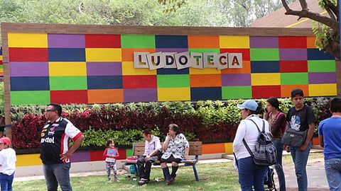 La construcción de la Ludoteca fue realizada con recursos federales provenientes del Fonca
