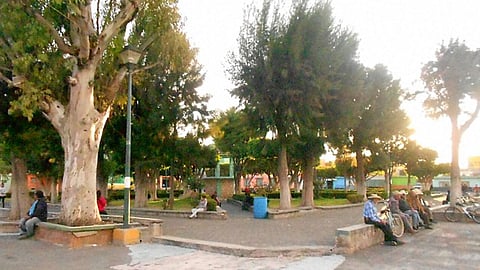 La plaza principal forma parte importante del sentido de comunidad