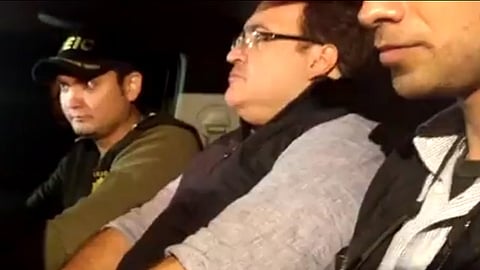 Duarte de Ochoa fue detenido la noche del sábado en un lujoso hotel guatemalteco (Foto: YouTube)