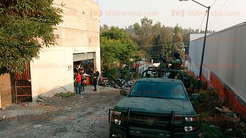 El negocio Grúas Morelia se ubica en el fraccionamiento Los Ángeles en esta capital